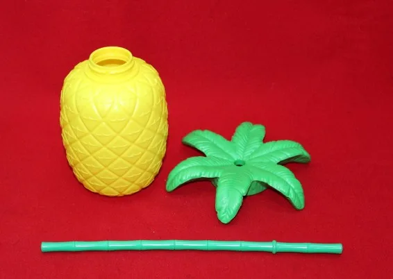 12pcs Pineapple2 ZLJQ 12 шт./лот Кокосовая пальма бутылка для воды и напитков/пивная бутылка для кофе бассейн пляж Летняя Вечеринка Детская игрушка подарок - Цвет: 12pcs Pineapple2