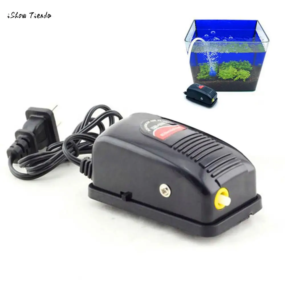 Новый горячий новый 3 Вт Супер Тихий Регулируемый аквариумный воздушный насос