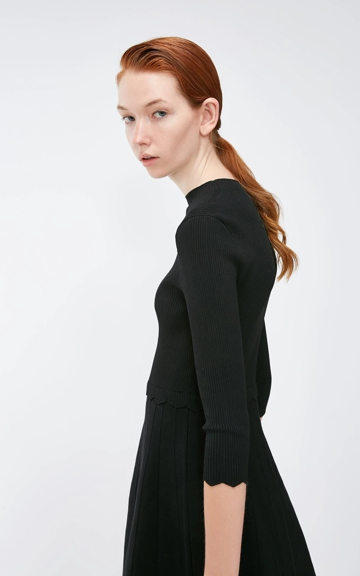 Vero Moda новые женские сплайсированные круглый вырез 3/4 рукава платье | 318346520