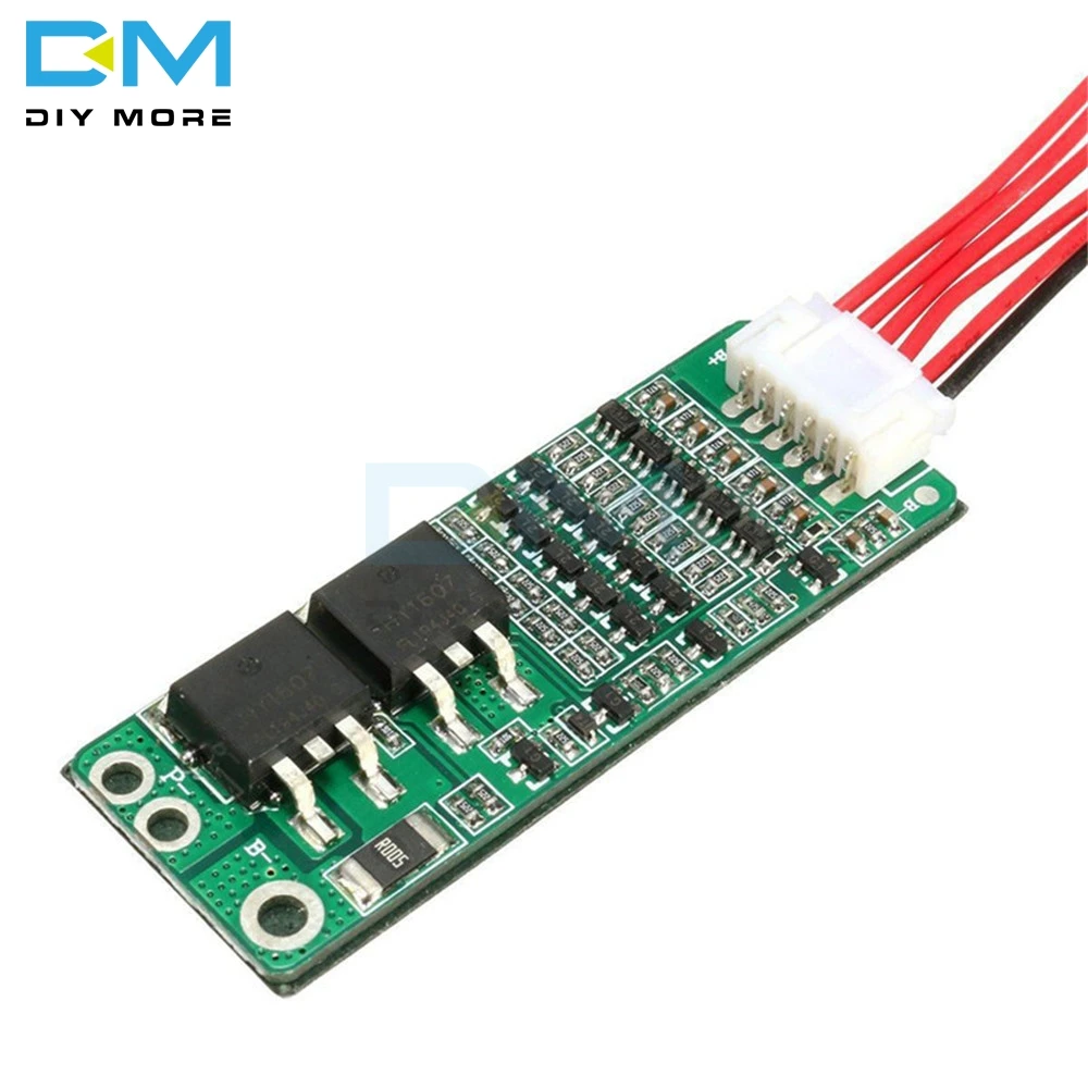 5S 15A литий-ионный литиевый аккумулятор BMS 18650 Защитная плата для зарядного устройства 18 в 21 в цепь защита от короткого тока с проводом BMS