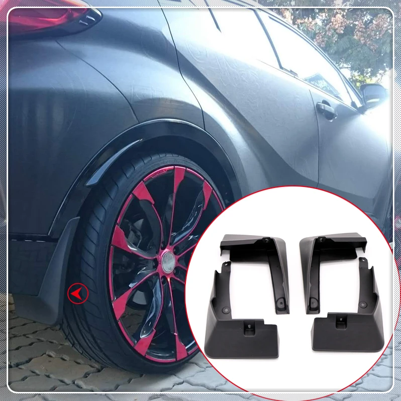 Автомобильный Стайлинг авто аксессуары 4 шт Брызговики автомобильные