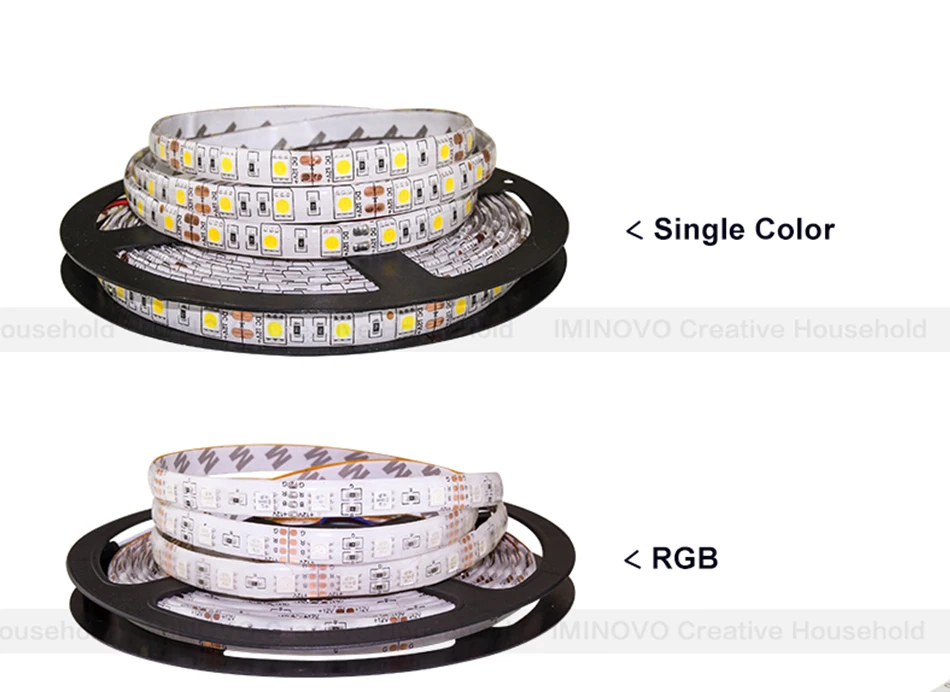 Светодиодный светильник DC 12 В Гибкая Диодная лента SMD 2835 5050 RGB 24Key 44Key водонепроницаемый 1 м 2 м 3M 4M 5 м светильник ing