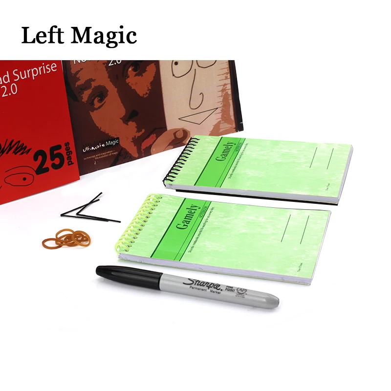 Note Pad Surprise 2 0 (DVD + Gimmick) волшебные трюки сцена крупным планом реквизиты забавные
