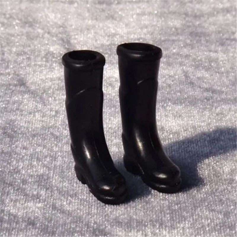 EatingBiting (R) милые миниатюрный кукольный домик 1 пара черный непромокаемые сапоги