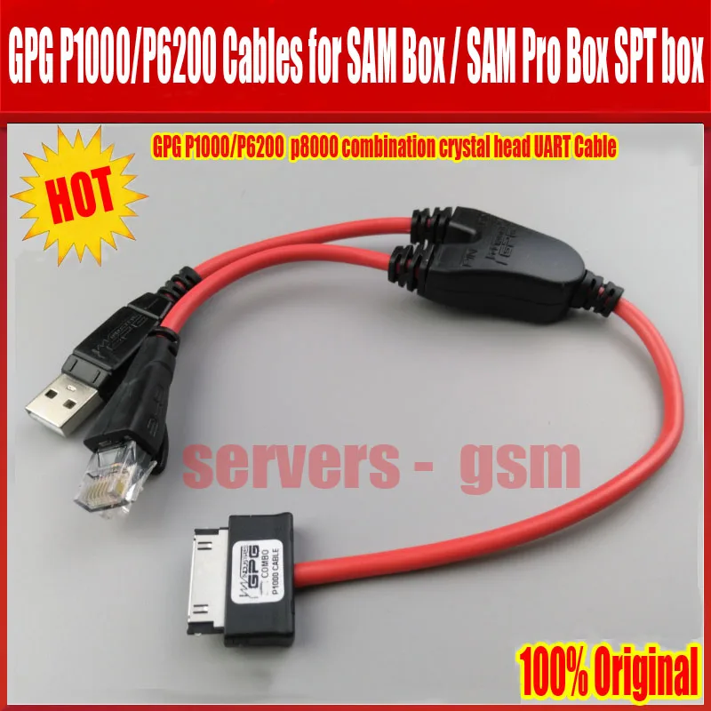 100% Оригинальный SAM Pro Box SPT box с samsung GPG P1000 /P6200 p8000 комбинированный кабель UART