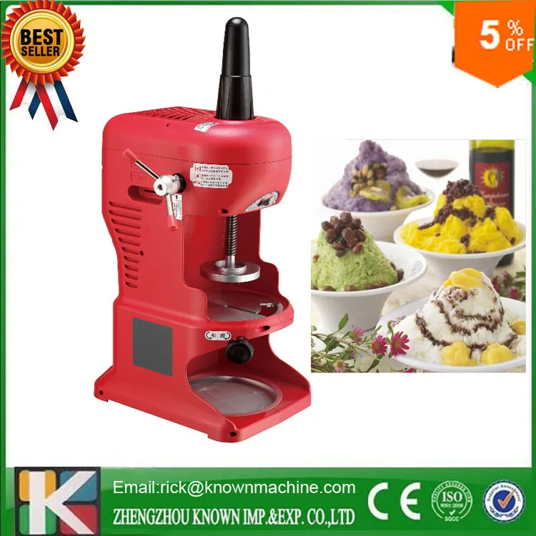 

automatic electric taiwanese shaved ice maker / block ice shaver