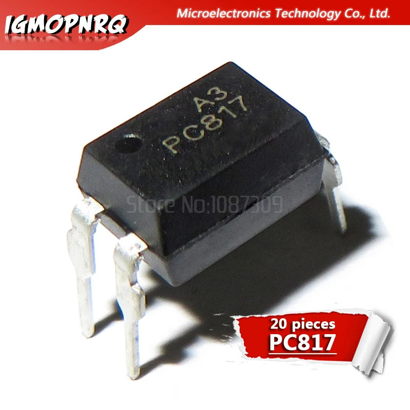 20 шт. PC817B DIP4 PC817-B DIP PC817 B Новый и оригинальный IC | Электронные компоненты