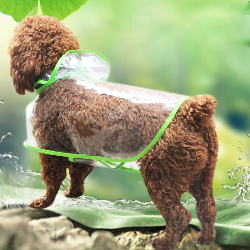 Маленький Средний Pet плащ для собак Открытый водонепроницаемый транспонтантный