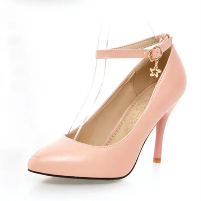 Женские туфли LLXF на тонком каблуке шпильке с острым носком женские лодочки