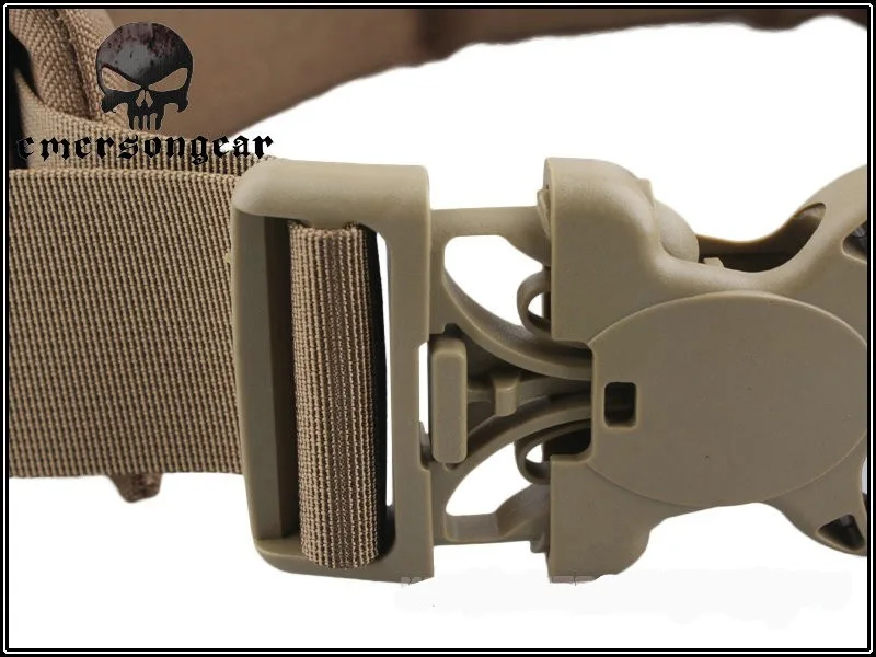 Ремень EMERSON MOLLE мужской спортивный брезентовый пояс в стиле милитари с подкладкой