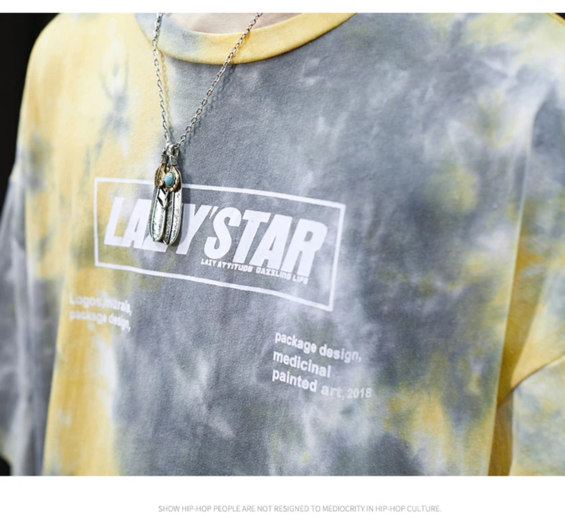 Tie Dye футболка мужская с принтом винтажная психоделическая Ослепительная футболка большого размера хип хоп Уличная Rap Rock Harajuku Ulzzang мужские футболки