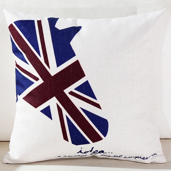 Наволочка для тела в британском стиле ретро на шею постельное белье диван