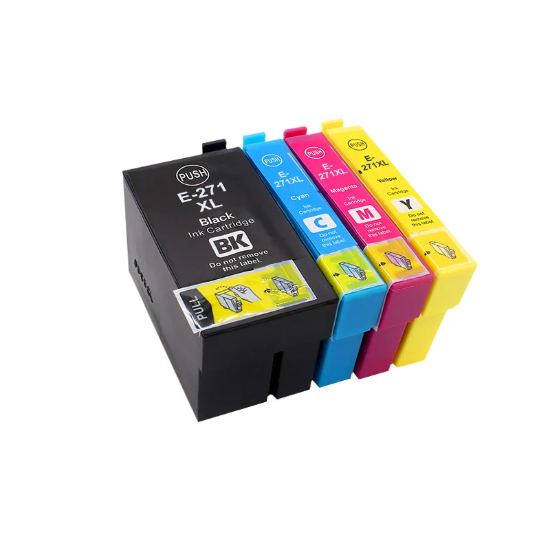 8 шт. T2711 Совместимость с высокой емкостью чернильный картридж для Epson WorkForce WF-7110 7610