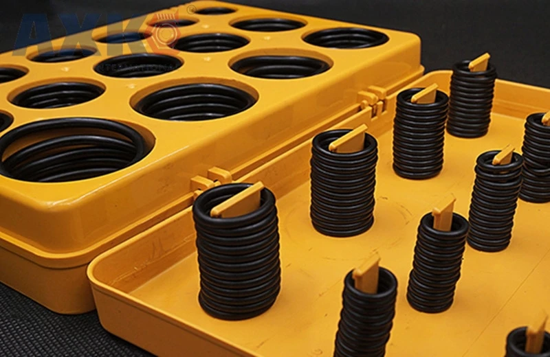 Yellow AXK 1 компл. Уплотнительное кольцо ремонтная коробка уплотнительное кольцо набор комбинация NBR нитрилового каучука масло и износостойкий американский стандарт - Цвет: Yellow