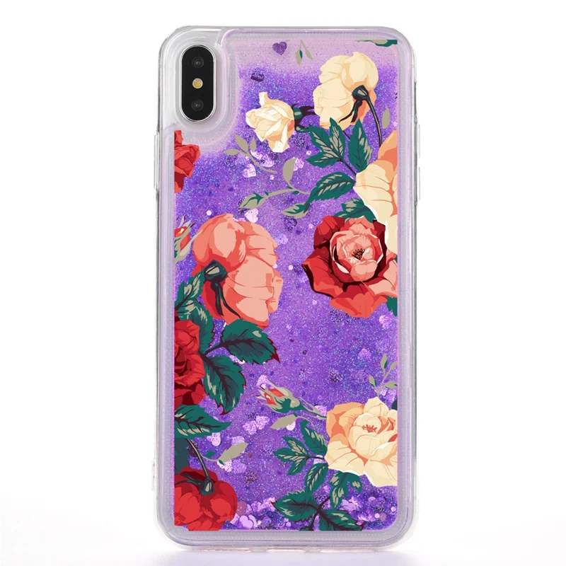 Жидкий чехол с розами для Xiao mi Red mi K20 Pro 6 6A 7 7A, блестящий чехол для Xiao mi Red mi Note 5 6 7 mi 9 mi 9T Pro, чехол