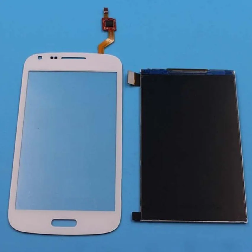 Для Samsung Galaxy Core Duos GT i8260 i8262 сенсорный экран дигитайзер сенсор + ЖК дисплей клей