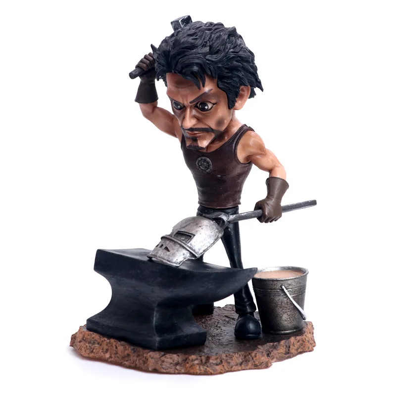 Железный человек Mark Tony Stark строительное оружие ПВХ Marvel Legends фигурка Коллекционная