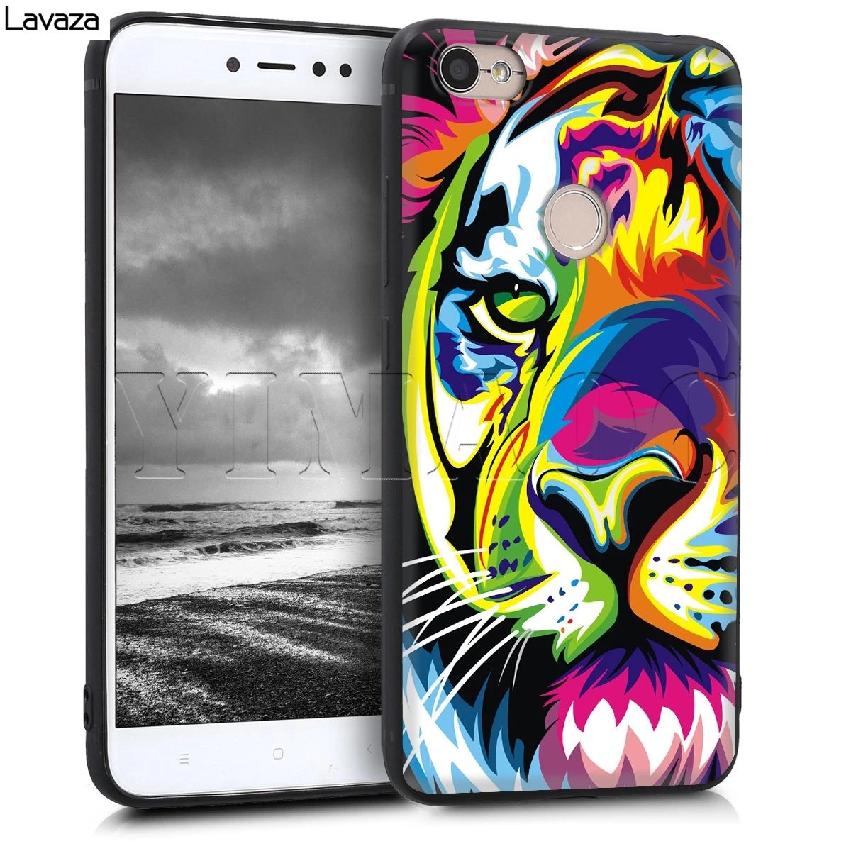 Чехол Lavaza Tiger для Xiaomi Redmi Note 4A 4X 5 5A 6 6A 7 S2 Pro Go Prime Plus |