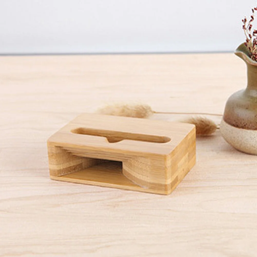 Громкий динамик для мобильного телефона, держатель для телефона, бамбуковая подставка для помещений, многофункциональный усилитель звука, настольная подставка