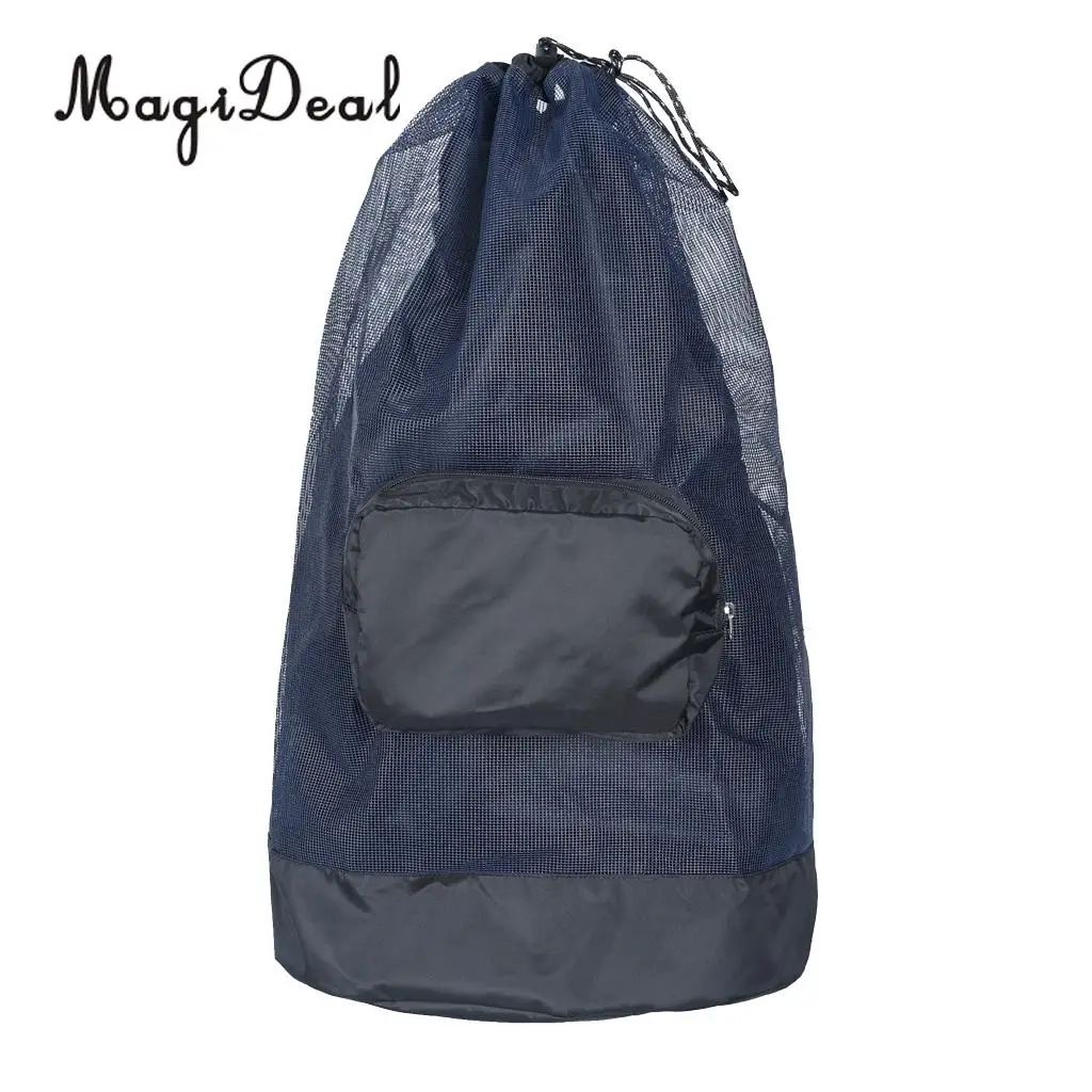 Легкий Складной сетчатый спортивный рюкзак сумка для дайвинга с компактным