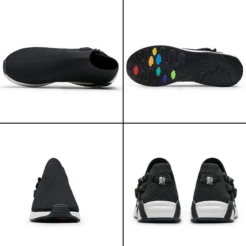 ONEMIX sneakers for women light cool breathable running shoes knitted vamp women shoes durable rubber outsole socks-lik sneakers