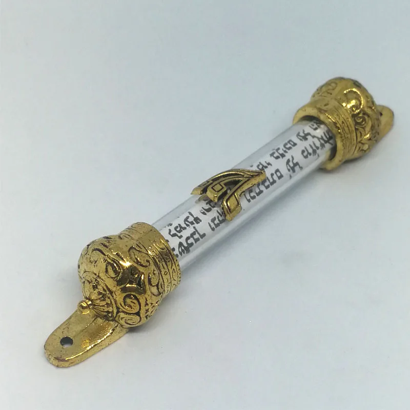 Mezuzah иудейские товары в Иерусалиме Израиль Библейский столб священный свиток дверной кулон Висячие украшения со священной библеей 4 цвета на выбор