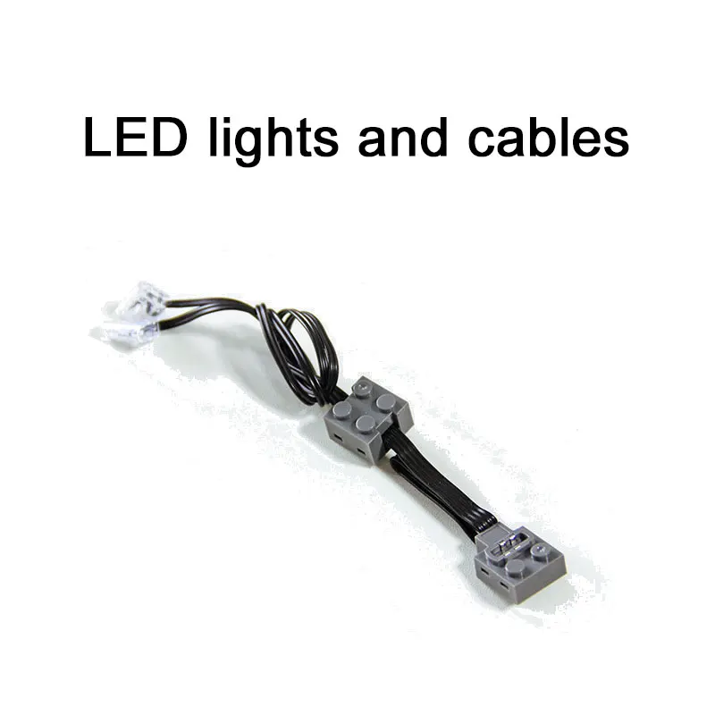 light QunLong technic запчасти, совместимые с major brank многофункциональные силовые функции инструмент сервоблоки 20001 поезд мото r модели наборы зданий - Цвет: light
