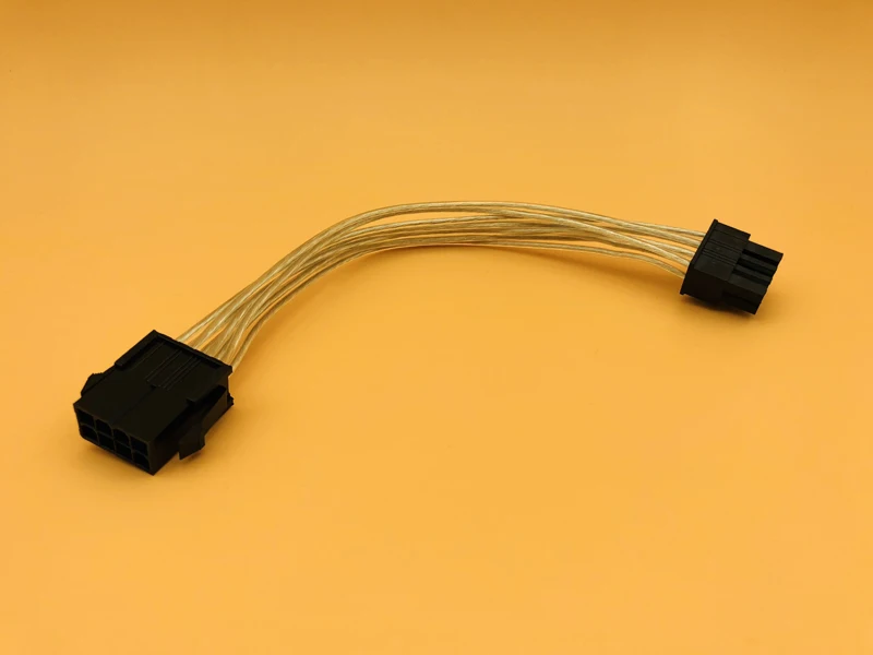 PCI Express PCIE 8Pin удлинитель к графическая карта GPU Кабель Питания Провод 18AWG 20 см для BTC