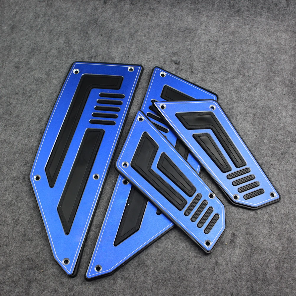 4 шт./компл. Передние Задние подножки шаги анти ржавчины педаль анодирование