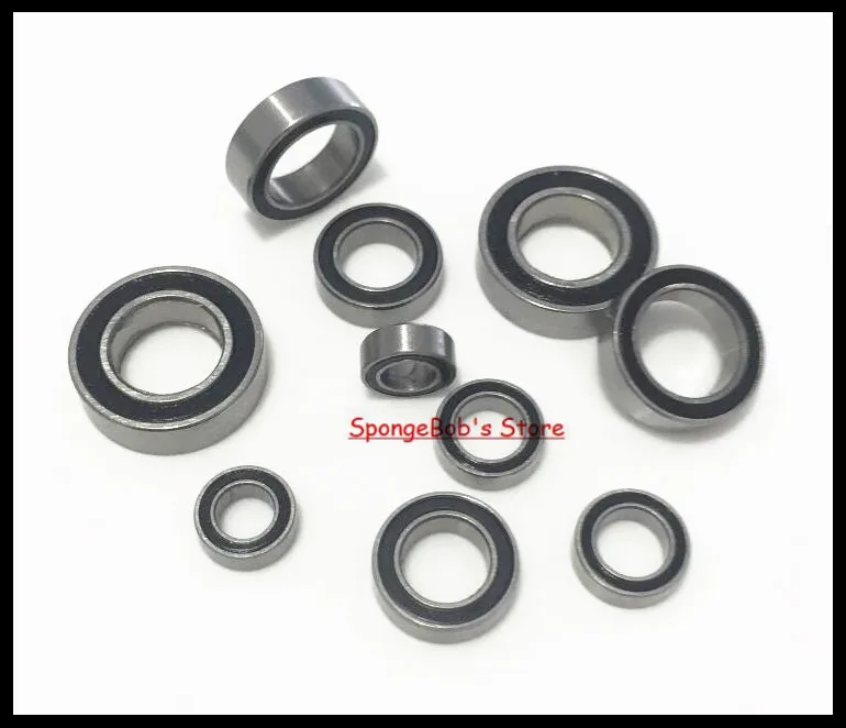 

30pcs/Lot MR126-2RS MR126 RS 6x12x4mm The Rubber Sealing Cover Thin Wall Deep Groove Ball Bearing Miniature Bearing