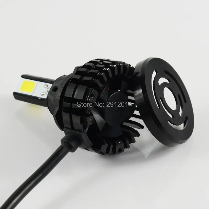 Все в одном автомобильный комплект Led COB 3 стороннее освещение Светодиодные