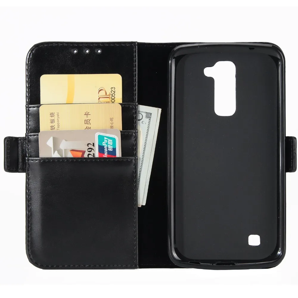 PU Leather Flip Phone Case For LG K4 K8 K10 2017 G6 X Power 2 Wallet Card Pocket Business Fashion Cute Cover Cases |
