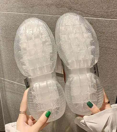 Модная разноцветная обувь; женские кроссовки; сезон лето; tenis feminino; Женская Удобная Обувь на толстой подошве, визуально увеличивающая рост; spadrilles