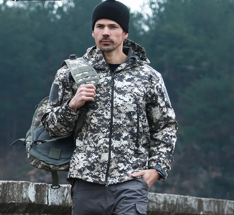 Куртка TAD Lurker из мягкой кожи акулы уличная Военная тактическая куртка