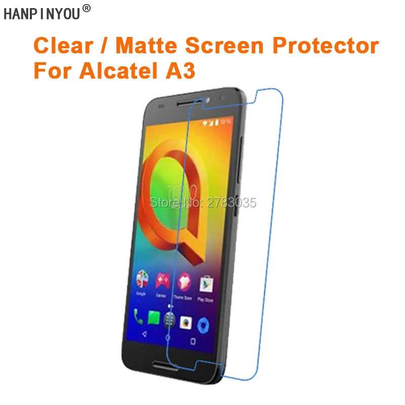 Для Alcatel A3 5046D 5046Y 5 0 дюйма Новая прозрачная глянцевая/Антибликовая матовая