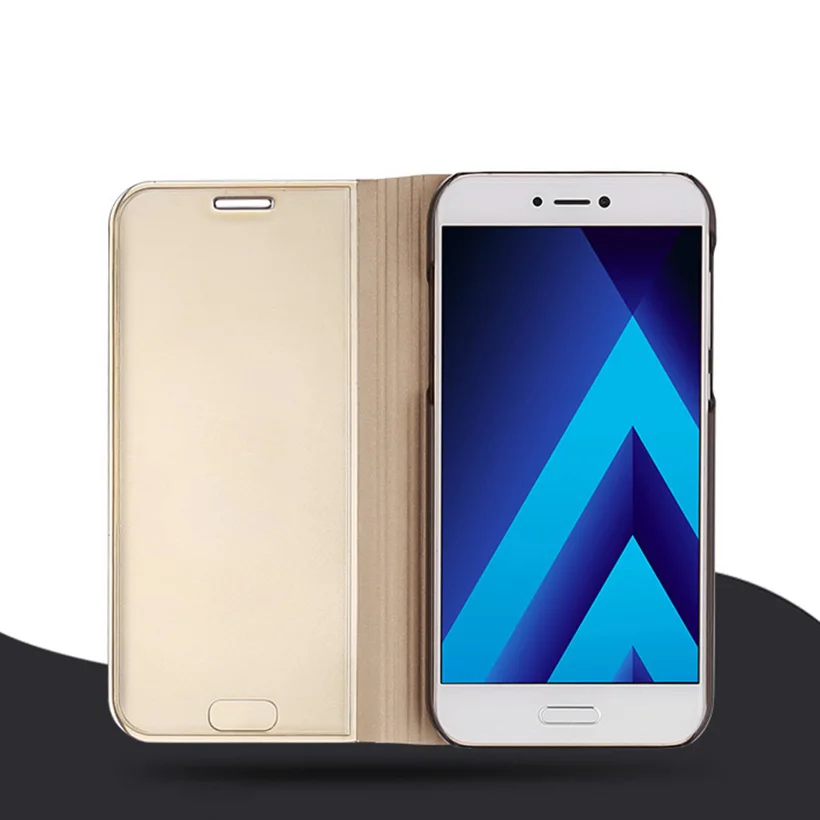 Умный зеркальный флип-чехол для телефона samsung J7 J6 J5 J4 J3 J2 Pro Prime Max Прозрачный бампер