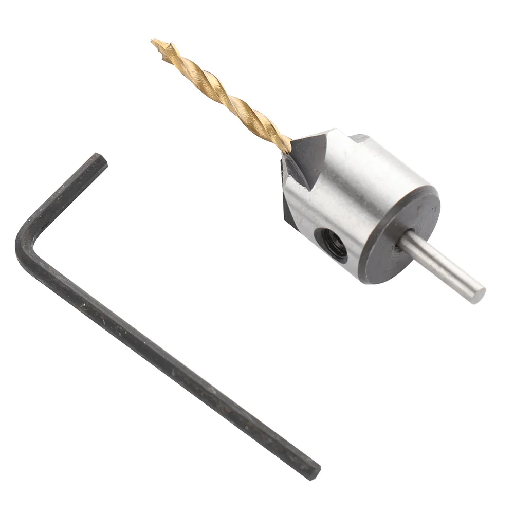 3/7 мм набор столярных сверл для работ сверло деревообработки фаски с гаечным