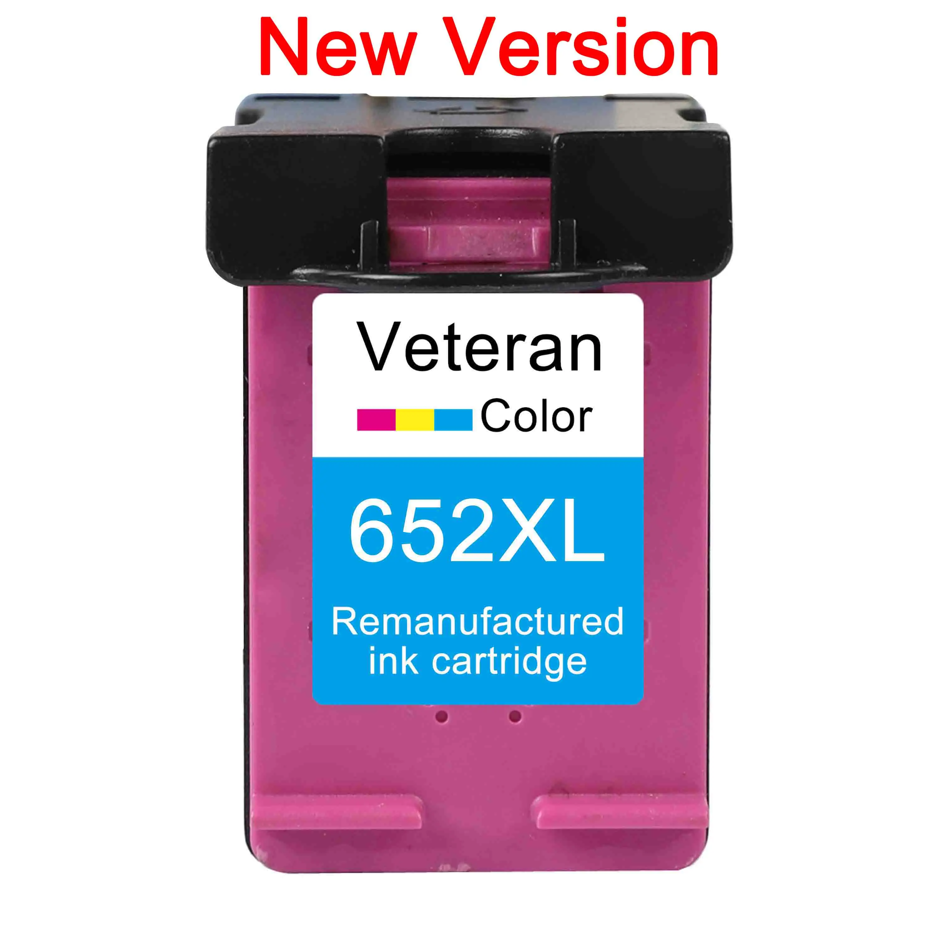 652XL CO New version Ветеран пополнен 652xl чернильный картридж для hp 652 xl hp 652 чип чернильный картридж для hp Deskjet 1115 1118 2135 2136 3635 3636 3835 4535 4536 2675 2676 - Цвет: 652XL CO New version