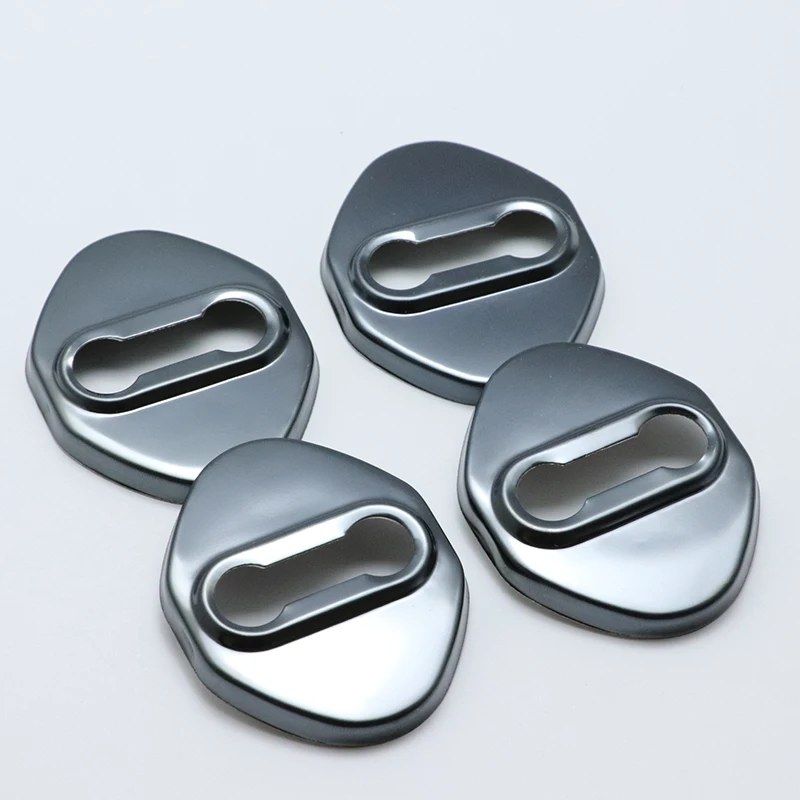 4 шт. нержавеющая сталь замок для двери пряжка защитный чехол авто Toyota Prius C Persona Prime