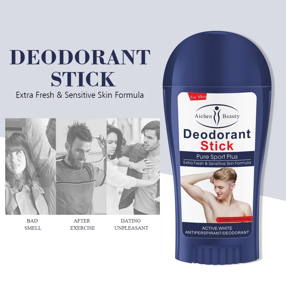 

Deodorant Stick 50ml Antiperspirant Stick Fragrance Deodorant Sweat Deodorant Underarm Removal Men Body Cream Skin Moistening