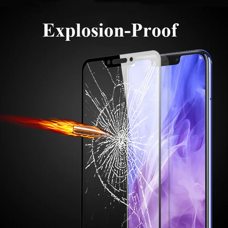 Защитное стекло закаленное для Huawei p20 pro lite | Мобильные телефоны и аксессуары