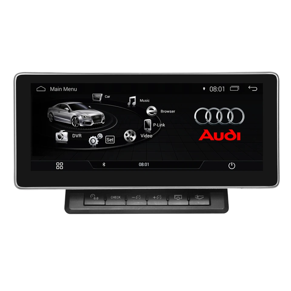 Новейший высокоскоростной Процессор навигации Системы gps для AUDI A6 2005 2011 Android 7 1 OS 10