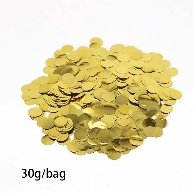 30g gold confetti 36 дюймов черный бело-золотые круглые латексные шарики прозрачный конфетти гелиевый воздушный шар День рождения Свадебные украшения поставки - Цвет: 30g gold confetti