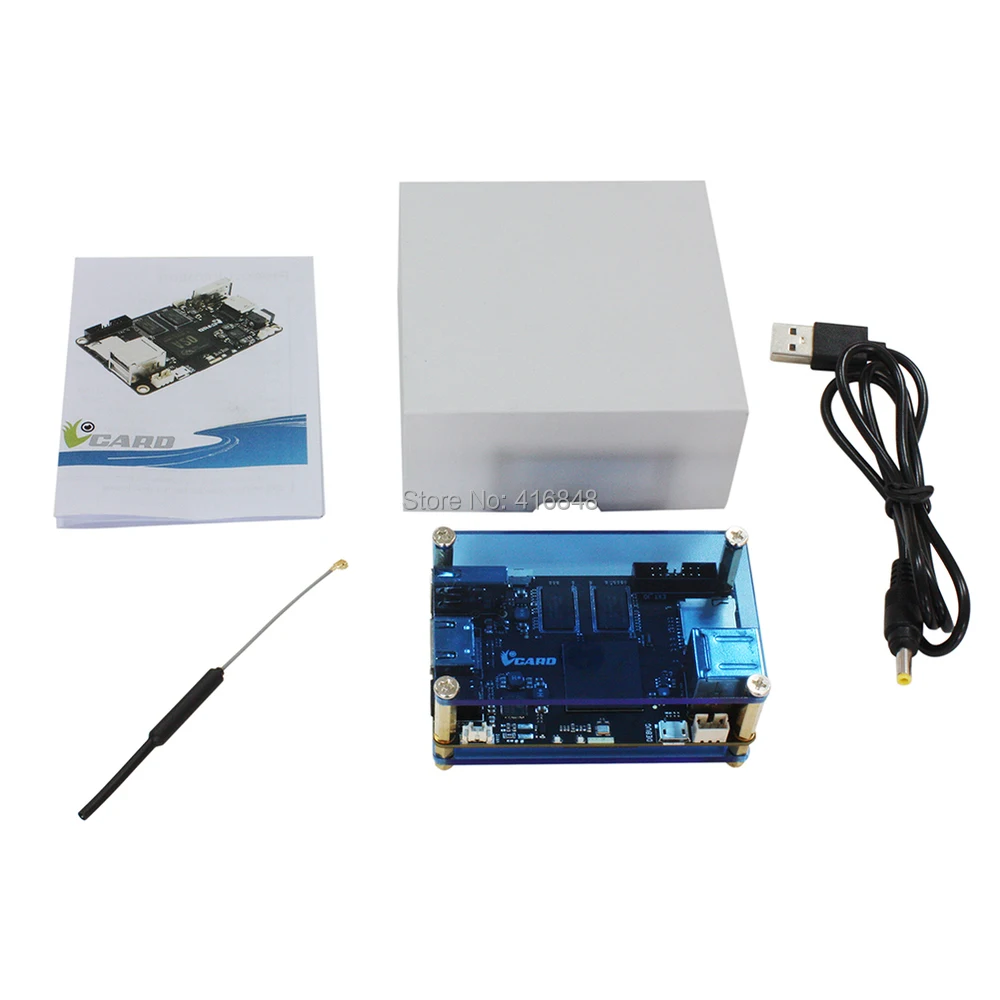 ALLWINNER A20 ЦП ARM Dual Core WiFi мини-ПК с картой Micro SD слот для карт памяти и мультимедийный