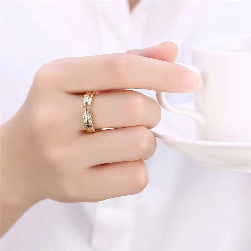 Новая мода Кольца женский Медь сплав золота розовое золото Геометрическая