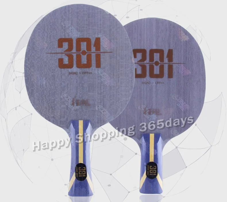 DHS Hurricane 301 H301 Table Tennis Blade ping pong CARBON WITH WOOD racket fast attack for CHINA T.T TEAM