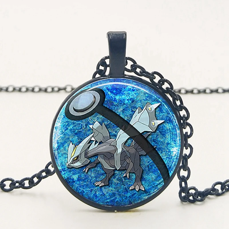 Vulpix стеклянный купол кулон ожерелье vaporion Pokemon Pokeball Детская Подвеска Ожерелье Go Mega подвеска ожерелье подарок дружбы