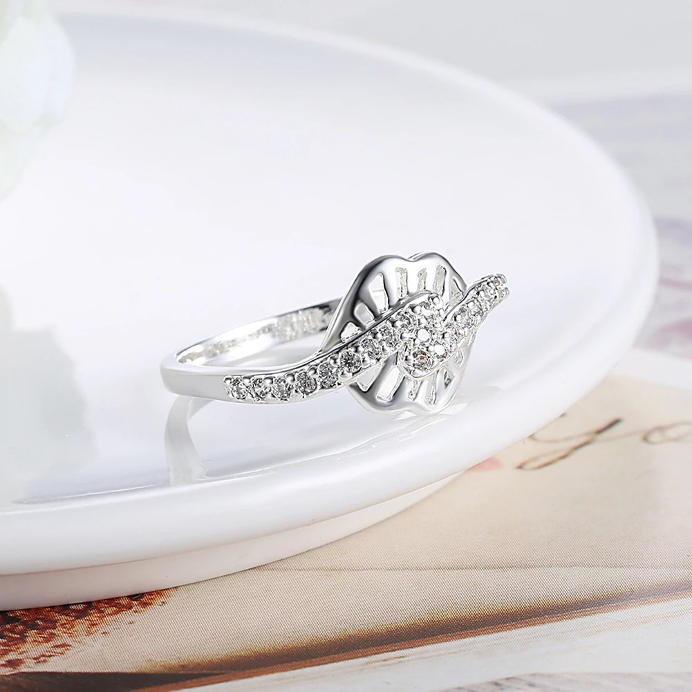 Кольцо с геометрическим узором из стерлингового серебра 925 пробы Размер 8 R193 |