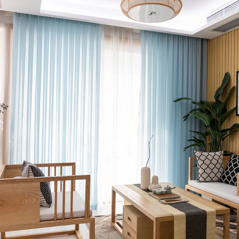 Белые прозрачные Занавески для гостиной однотонные занавески кухни серые