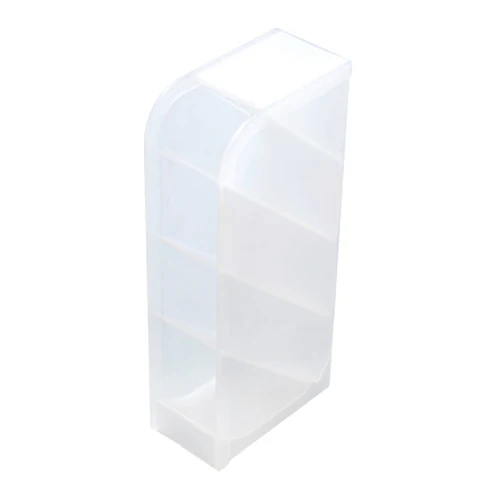 White L BAKINGCHEF многофункциональная 4 сетки настольная коробка для хранения офисная ручка-карандаш Канцелярский держатель стойка контейнер для ювелирных изделий Чехол-Органайзер - Цвет: White L